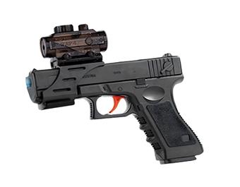 Water Bullet Gun Glock Water Bullet Gun Water Bullet Pistol Crystal Bullet Gun Water Absorbent Bullet Shooting Gun Toy Gun   ITEM NO.： W063367