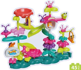 Puzzle Block Flowers (45PCS)   ITEM NO.： W062143