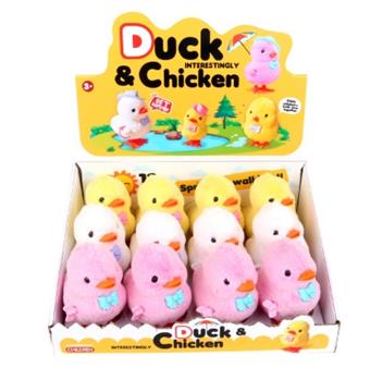Duckling with Chest Flower - Large (12PCS)   ITEM NO.： W062611