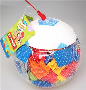 Football puzzle building blocks mixed with multiple colors weighing 200 grams (approximately 40-50PCS)   ITEM NO.： W046238