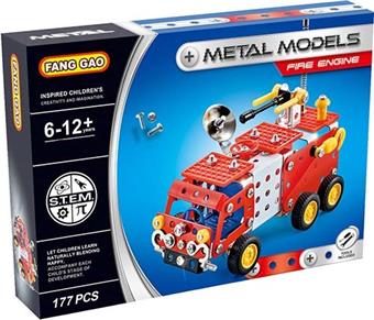 177PCS metal assembled fire command vehicles   ITEM NO.： W042524