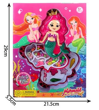 Mermaid two-layer bead+cosmetics   ITEM NO.： W058347