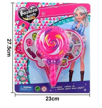 Factory version lollipop two-layer bead+cosmetics   ITEM NO.： W058164