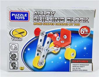 Metal assembled toys (35pcs)   ITEM NO.： W042404