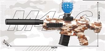 M416 Camouflage Brown Electric Water Bullet Gun   ITEM NO.： W066215