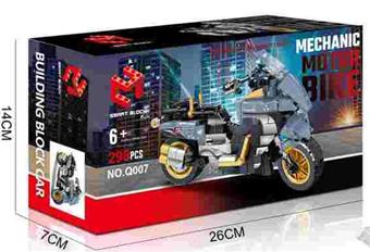 298PCS Building Blocks - Motorcycle Racing Series   ITEM NO.： W059971