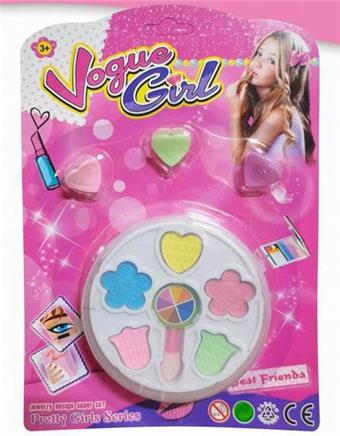 Round children's makeup - eye shadow powder   ITEM NO.： W060205
