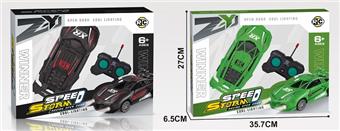 Two way Bugatti sports car (black/green)   ITEM NO.： W055069