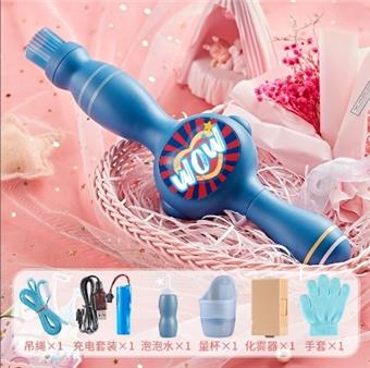 Elastic Bubble Smoke Stick - Special Bubble Liquid and Smoke Chamber Supplemental Pack - Pink   ITEM NO.： W043463