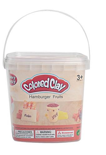 Burger Popcorn Fruit Series Clay   ITEM NO.： W053211