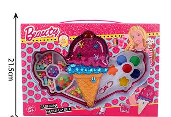 Fashion Barbie Ice Cream Double layer Beads+Cosmetics   ITEM NO.： W058229