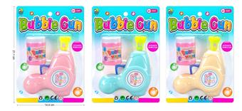 Inertial solid color dreamy bubble gun   ITEM NO.： W042566