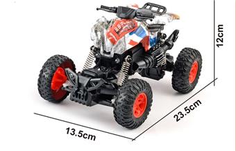 1: 18 Four way Remote Control Light Motorcycle Climbing Police Car   ITEM NO.： W060563