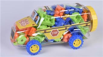 Colonel Car Puzzle Building Blocks   ITEM NO.： W045323