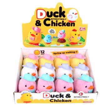 Hat wearing Duckling - Small (12PCS)   ITEM NO.： W062605