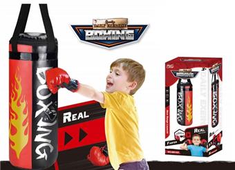 Boxed four sided boxing sandbag (with music)   ITEM NO.： W063336