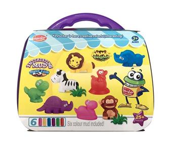 Qile Colorful Mud Dinosaur Set   ITEM NO.： W054050