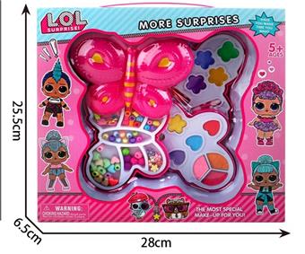 Surprise Baby Butterfly Triple Layer Beads+Cosmetics   ITEM NO.： W058573