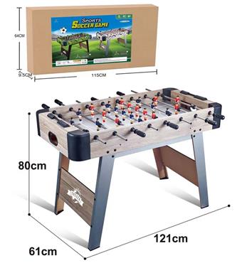 Wooden football table (long legs)   ITEM NO.： W060976