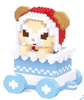 698PCS Dada Bears for Garden Party (low-priced impulse version)   ITEM NO.： W045838