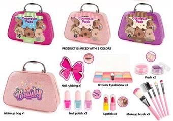 New Capibala Makeup Set 15pcs   ITEM NO.： W059435