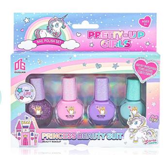 Nail comb toys Nail polish bottle DIY set   ITEM NO.： W057822