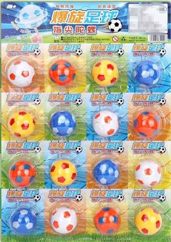 Explosive Spinning Football (16 pieces/board)   ITEM NO.： W041610
