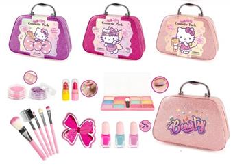 New KT Cat Makeup Set 15pcs   ITEM NO.： W059440