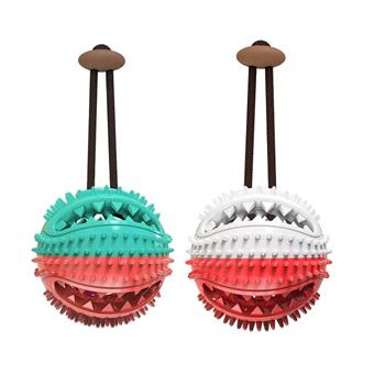 Pet toy round leaky ball/for dogs   ITEM NO.： W062562
