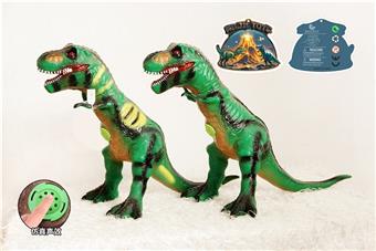 Vinyl dinosaur two-color mixed design (with dinosaur call IC)   ITEM NO.： W046353