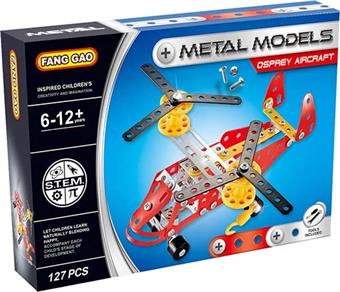 Metal assembled Osprey aircraft 127PCS   ITEM NO.： W042527