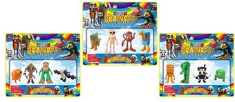 Shanhaijing wooden stick figurine 4 pieces card pack/3 styles   ITEM NO.： W055619
