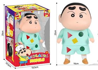 Small eyed Crayon Shin chan Green Pajama piggy bank+Little White piggy bank   ITEM NO.： W051201