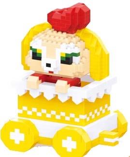 699PCS of Qiqi Dog at the Garden Party (low-priced impulse version)   ITEM NO.： W045834