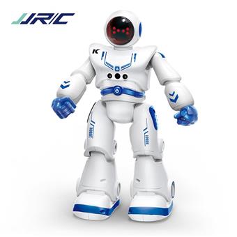 Remote Control Intelligent Robot (Silver/Blue) (CPC) (Power included)   ITEM NO.： W054866