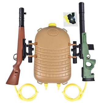 98K/AWM card head chicken eating backpack water gun (mixed, capacity about 2.8L)   ITEM NO.： W066821