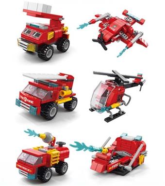 493PCS fire trucks   ITEM NO.： W045829