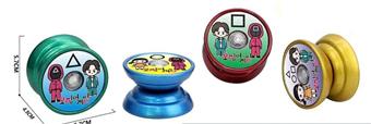 Hot selling light, yo yo, whistle, gyro set - children's toy, novelty toy, spinning gyro   ITEM NO.： W047600