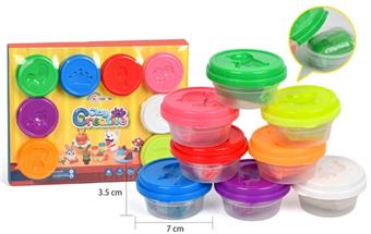 Seal clay set with 8 colors, 50g ≈ 400g   ITEM NO.： W052992