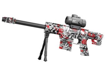 Graffiti Manual M82A1 Water Bullet Gun Soft Bullet Gun Launcher   ITEM NO.： W064700