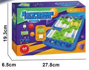 IQ Smart Battle Puzzle Desktop Game (Russian)/Single/Single Color   ITEM NO.： W061204