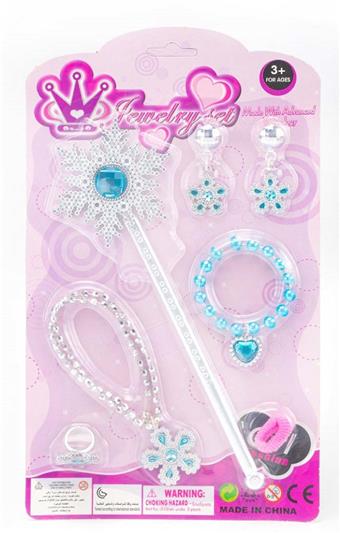 Princess Fairy Stick Electroplating Jewelry Set   ITEM NO.： W057762