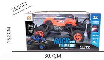 1: 16 Six way light spray jeep climbing car   ITEM NO.： W060626