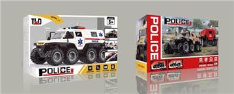 Inertial Conqueror Armored Vehicle - Ambulance (with lights and sound)   ITEM NO.： W047406