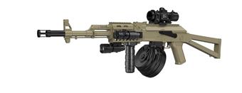 AK74U water bullet gun 7.4V hand and body integrated (high-end - desert color)   ITEM NO.： W066569