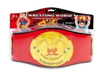 Double vacuum formed wrestling gold belt combination   ITEM NO.： W063264