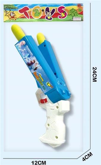 Frozen Double Headed Soft Bullet Gun   ITEM NO.： W047250