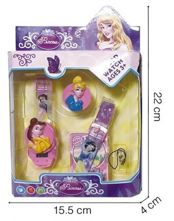 Princess electronic watch (with keychain)   ITEM NO.： W049162