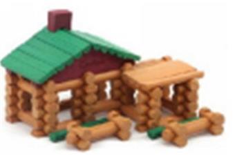 90pcs Forest Cabin Set   ITEM NO.： W043632