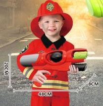 Fire series inflatable water gun 1060ML   ITEM NO.： W065657